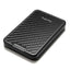 New - Bring Carbon Fiber Metal Card Holder Male Personality Card Holder Anti - Theft RFID Ultra - Thin Small Card Box(Black) - British D'sire