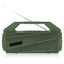 NewRixing NR - 4025FM Outdoor Splash - proof Water Portable Bluetooth Speaker, Support Hands - free Call / TF Card / FM / U Disk(Green) - British D'sire