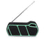 NewRixing NR - 5011fm Outdoor Portable Bluetooth Speakerr, Support Hands - free Call / TF Card / FM / U Disk(Green) - British D'sire