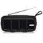 NewRixing NR - 5018FM Outdoor Portable Bluetooth Speaker with Antenna, Support Hands - free Call / TF Card / FM / U Disk(Black) - British D'sire
