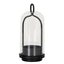 Nyx Medium Candle Holder With Glass Cloche - Candle Holder - British D'sire