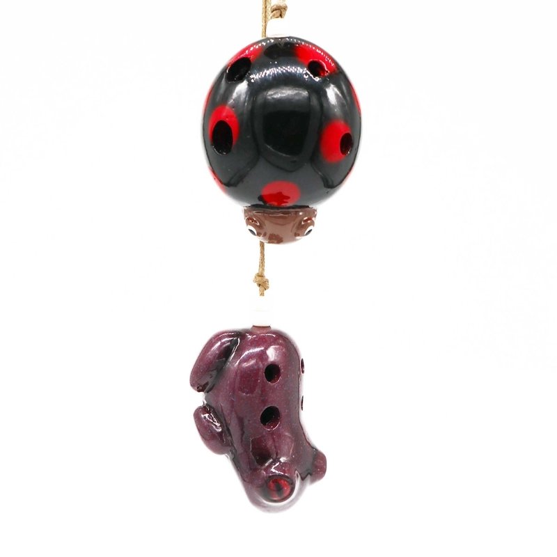 Ocarina Musical Animal - Ladybird - Decorative Musical Instruments - British D'sire