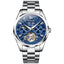 OLEVS 7028 Men Multifunctional Luminous Waterproof Mechanical Watch(Blue) - British D'sire