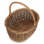 Oval Unpeeled Willow Shopping Basket - Shopping Baskets - British D'sire