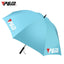 PGM YS005 Golf Umbrella Self - Contained Electric Fan Sunscreen Umbrella(Lake Blue) - British D'sire