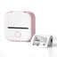 Phomemo T02 Standard Error Mini Pocket Small Portable Bluetooth Phone Photo Label Thermal Printer(Pink) - British D'sire