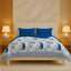 Pirate Duvet Cover Set Adventure Themed Bedding with Pillowcases - Single - Blue - British D'sire