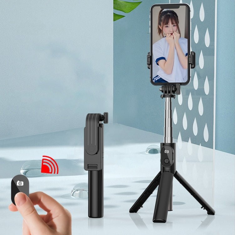 Portable 360 Degree Rotation Foldable Bluetooth Selfie Stick, Spec: P20S 72cm - British D'sire