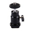 PULUZ Cold Shoe Tripod Head 1/4 inch Tripod Screw Head with Lock - British D'sire