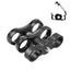 PULUZ Dual Aluminum Alloy Clamp for Underwater Arm System - British D'sire