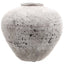 Regola Stone Ceramic Vase - White Ceramic Decorative Vase - Vases - British D'sire