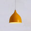 Restaurant Chandelier Simple Modern Single - head Dining Table Lamp Fashion Aisle Living Room Bar (Yellow) - British D'sire