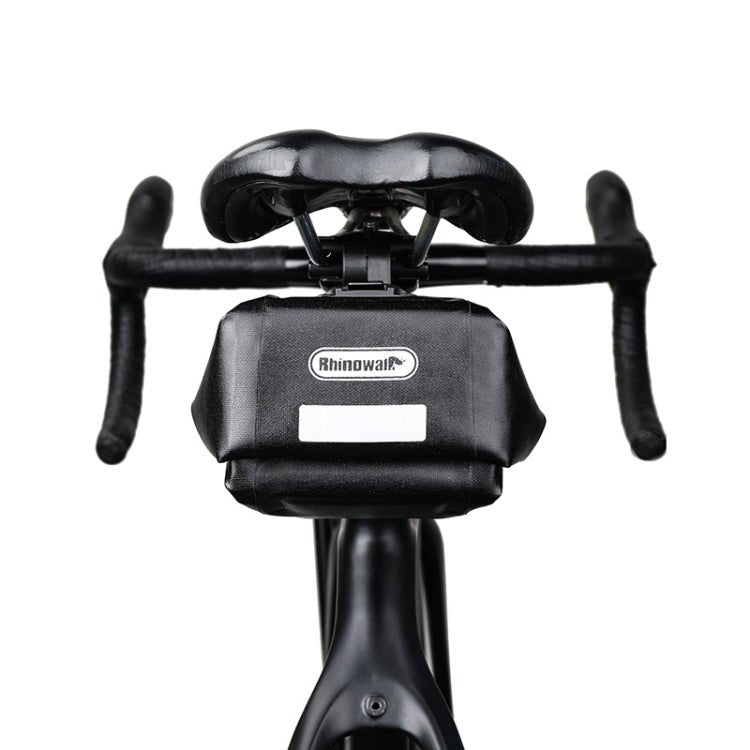 Rhinowalk X20516 1.2L Three-dimensional Tool-free Installation Waterproof Bicycle Tail Bag(Black) - British D'sire