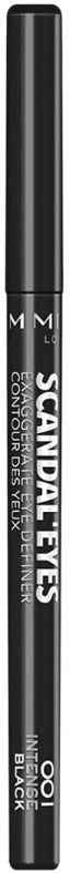Rimmel Scandaleyes Eye Definer, Intense Black, 0.35g - Eyeliner - British D'sire
