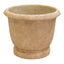 Round Clay Cement Urn Pot TD20xH17cm - Plant Pot - British D'sire