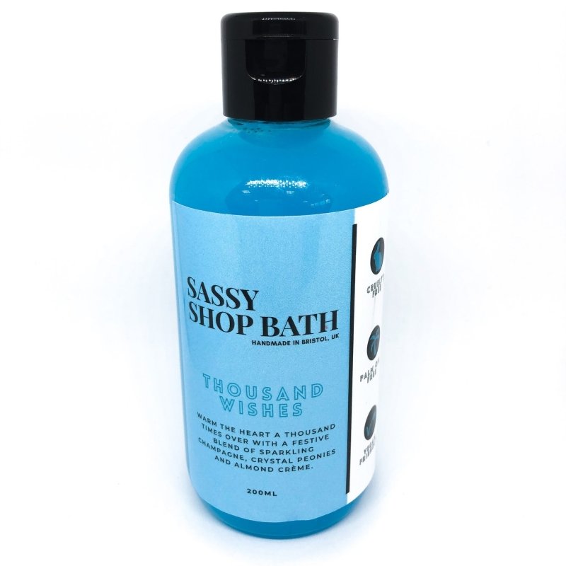 Sassy Shop Bath 3 in 1 Wash - Thousand Wishes, 200ml - Body Wash - British D'sire