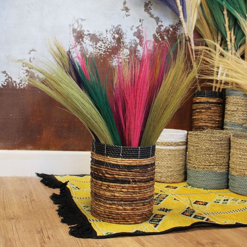 Set 4 - Pampas Broom - Natural - Natural Pampas Broom - British D'sire
