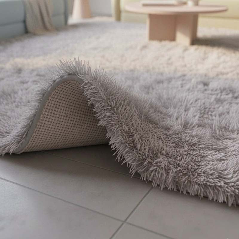 Shaggy Fluffy Rug Ultra Soft Plush Modern Floor Rug Non Slip Reverse - 80 x 150cm - Charcoal - British D'sire