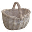 Shopping Basket Small White Shopper - Shopping Baskets - British D'sire