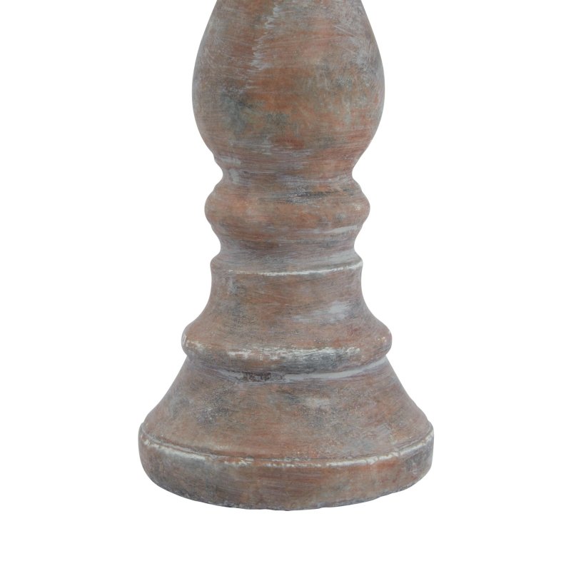 Siena Brown Column Candle Holder - Candle Holder - British D'sire