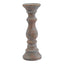 Siena Brown Column Candle Holder - Candle Holder - British D'sire