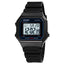 SKMEI 1698 50m Waterproof Multifunctional Sports Square Pin Buckle Luminous Digital Watch(Black White) - British D'sire