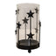 Small Black Metal Star Candle Holder with Glass Insert - Candle Holder - British D'sire
