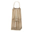 Small Silo Wicker Lantern With Glass Holder - Lanterns - British D'sire