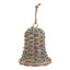 Small Wicker Bell Decoration Christmas Hanging Decoration - Christmas Decor - British D'sire