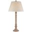 Solenne Table Lamp With Edged Linen Shade - Lamps - British D'sire