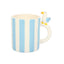 Striped Mug with Seagull - Coffe Mug - British D'sire