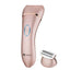 Suker SK - 517 Electric Water Eluting Hair Removal Device Women Household Hair Plucker Multifunctional Two - In - One Shaver Epilator(Pink) - British D'sire