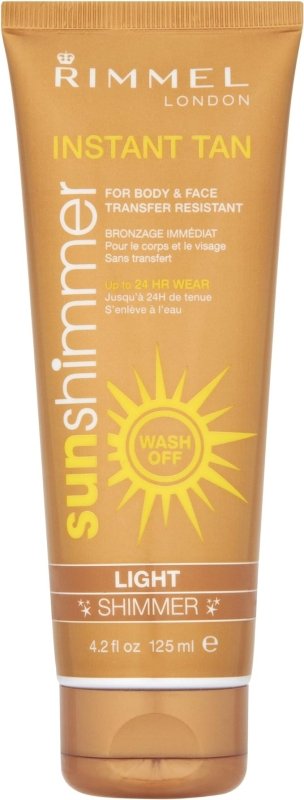 Sunshimmer Instant Tan Makeup, Light Shimmer 125 ml - British D'sire