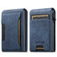 Suteni Denim Pattern Button Automatically Pops Out the Card Box(Blue) - British D'sire