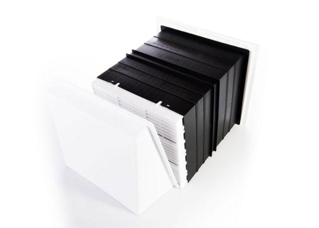 Rytons 9x9 Cowled Acoustic AirLiner Set with Hit & Miss Ventilator - Advanced Acoustics