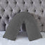 Teddy Bear Fleece Super Soft Cosy V Shape Pillowcase - Charcoal - British D'sire