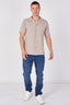 Textured Short Sleeve Revere Collar Shirt - British D'sire