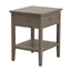 The Serene Collection One Drawer Side Table - Tables - British D'sire