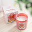 The Sun Rose Quartz Crystal Chip Candle - British D'sire