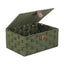 Twisted Green Paper Rope Picnic Basket - Storage Baskets - British D'sire