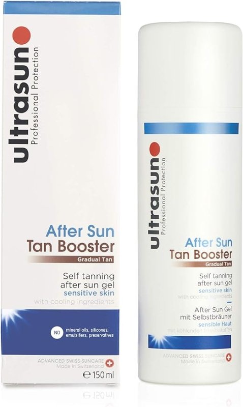 ultrasun, After Sun Tan Booster 150ml, clear/tint - British D'sire