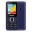 UNIWA E1801 Mobile Phone, 1.77 inch, 800mAh Battery, 21 Keys, Support Bluetooth, FM, MP3, MP4, GSM, Dual SIM(Blue) - British D'sire