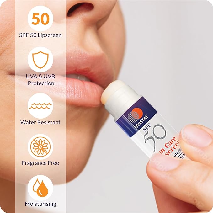Uvistat SPF 50 Sun Care Lipscreen 5g [Personal Care] by Uvistat - British D'sire