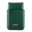 VGR V - 390 5W USB Portable Reciprocating Electric Shaver (Green) - British D'sire