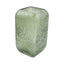 Vintage Green Dimpled Square Vase - vase - British D'sire