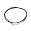 Waxed Pendant Cord - 2Mm X 55cm - Black 101 - Pendant Cords - British D'sire