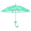 Wedding Parties Bridal Lace Cotton Umbrella Dancing Photography Prop Umbrella(Green) - British D'sire