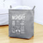 weekeight Clothing Quilt Storage Bag Household Moving Luggage Organizer Bag, Colour: Gray - British D'sire
