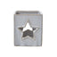 White Ceramic Star Cut-Out Square Tealight Holder - Candle Holders - British D'sire