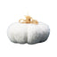White Knitted pumpkin - Cushion - British D'sire